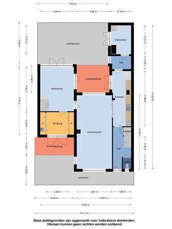 Floorplan - Oostmaat 9, 3751 AB Bunschoten-Spakenburg
